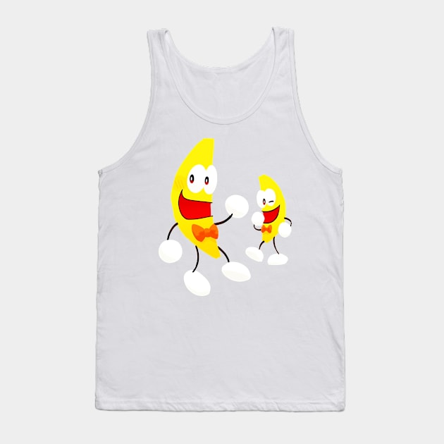 Funny Banana Tank Top by BrunoMaxey